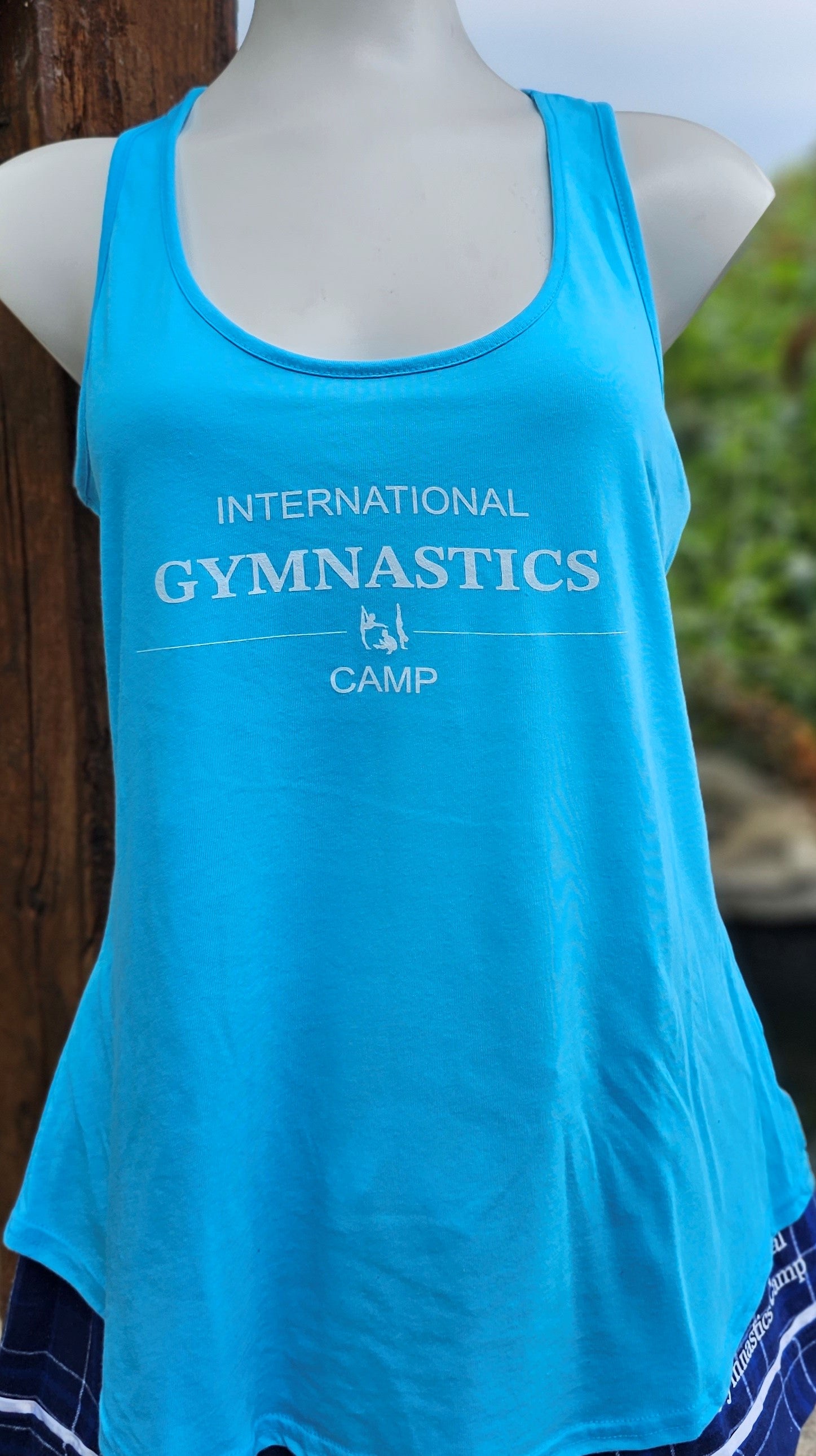 Womens Tank Top - Pacific Blue