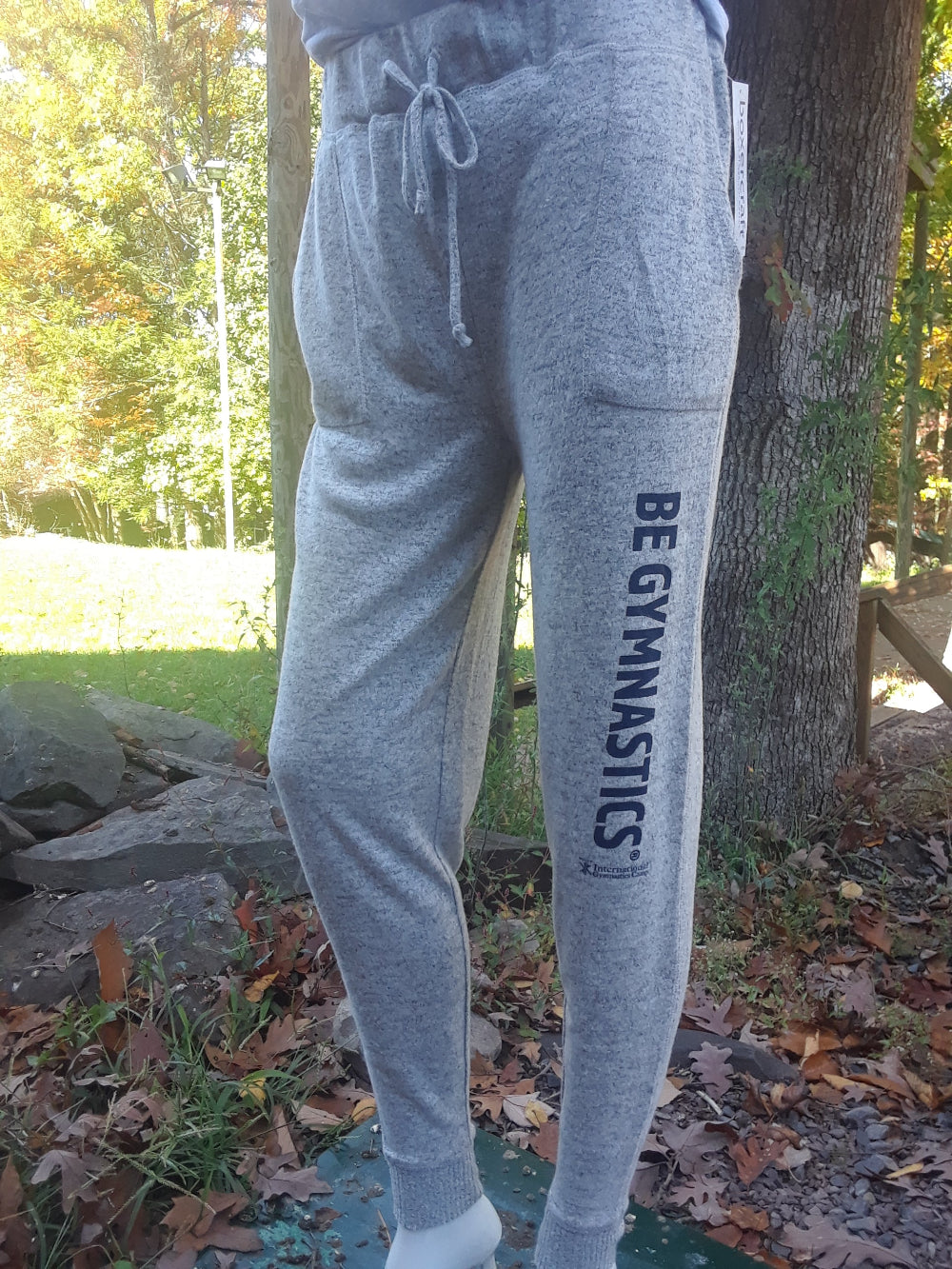 grey sweatpants